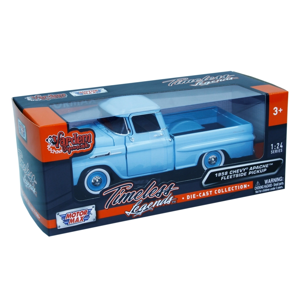 Метален  пикап Chevrolet Apache 1958 - 1:24