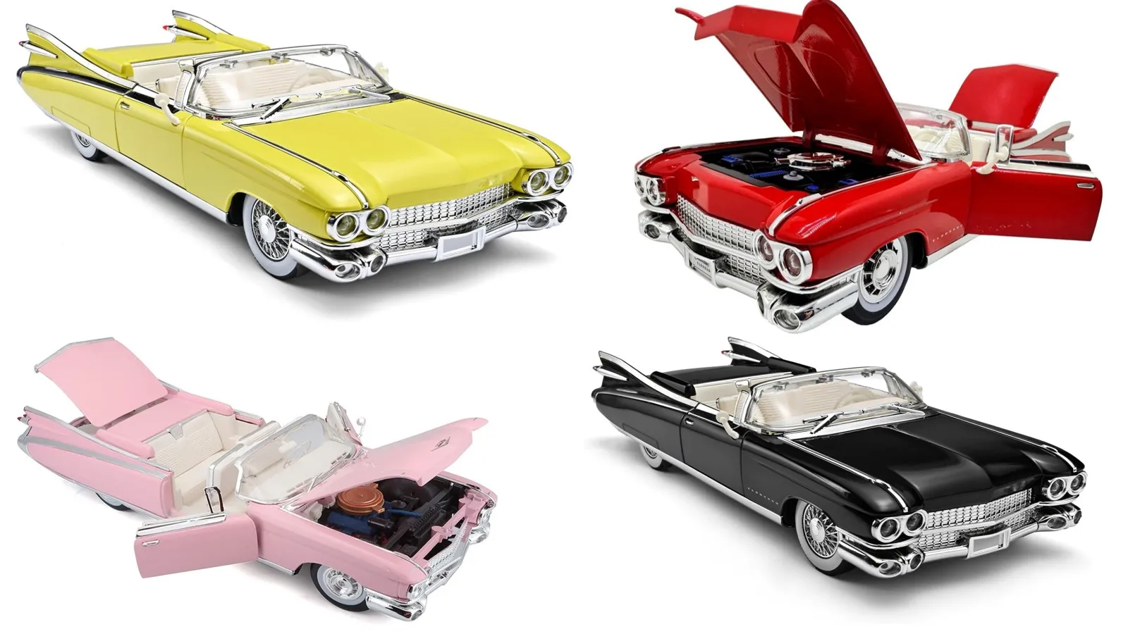 Метална кола Cadillac Eldorado Cabriolet - 1:18