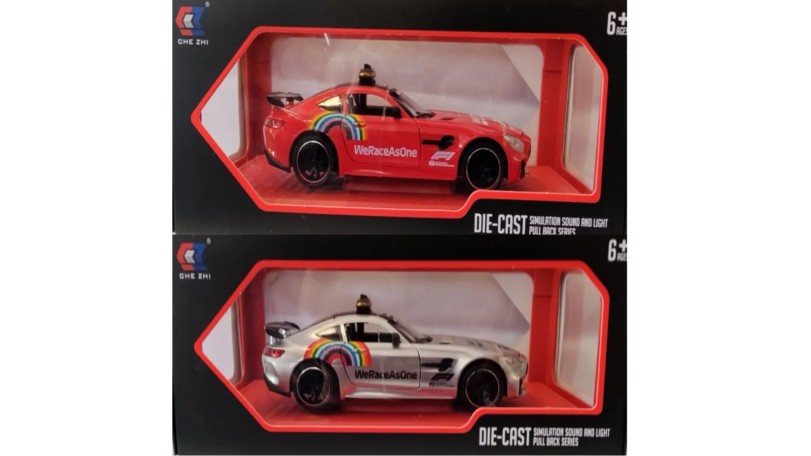 Метална кола Mercedes-AMG GT F1 Safety Car - 1:24