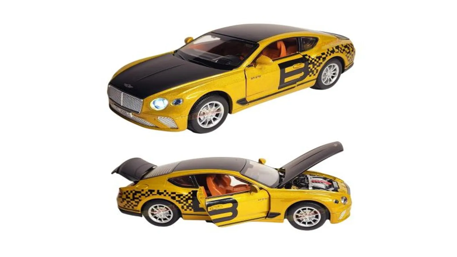 Метална кола Bentley Continental GT 370 - 1:22