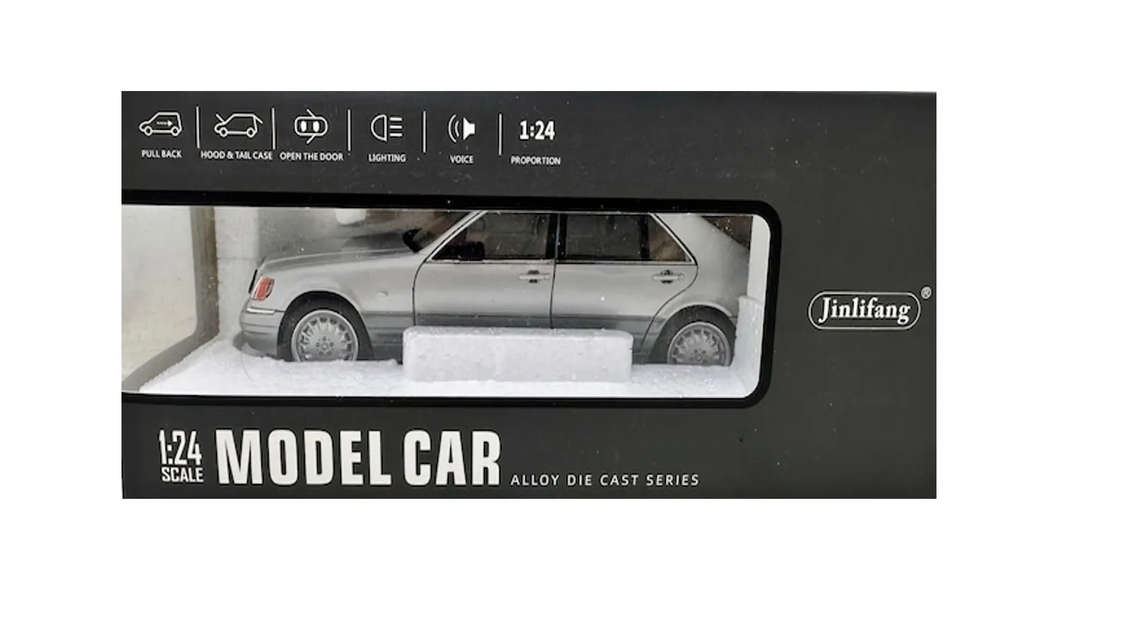 Метална кола Mercedes-Benz S-Class S320 ��� 1:24
