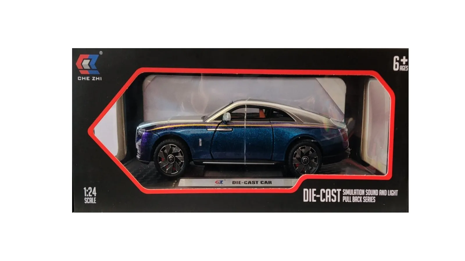 Метална кола Rolls-Royce Spectre – 1:24